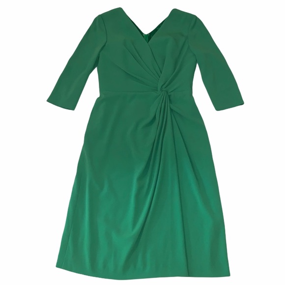 Escada Sheath Dress 3/4 Sleeve - Picture 3 of 8